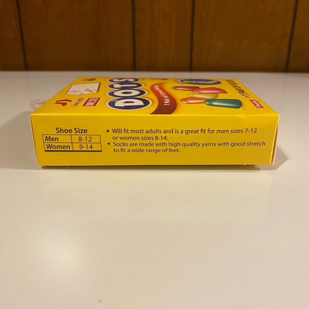 Dots Colorful Crew Socks - Yellow Box - Picture 2 of 2